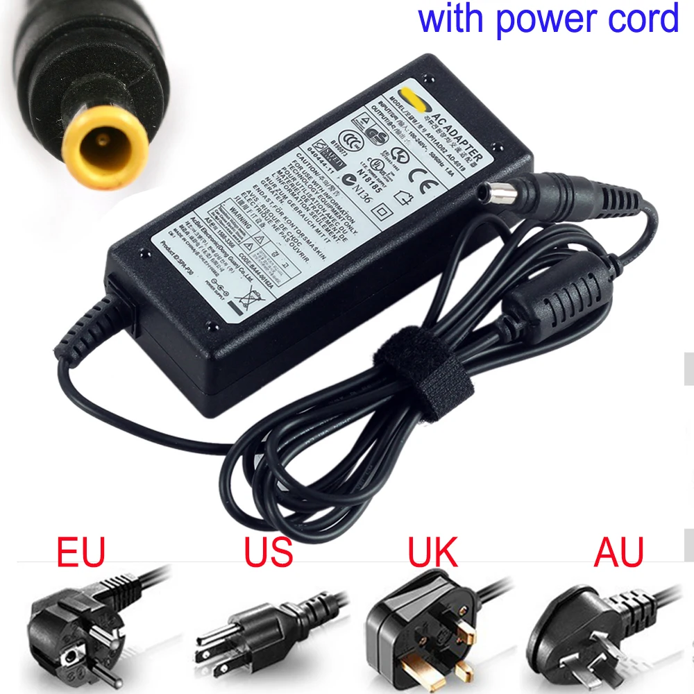 19V 4.74A AC Laptop Adapter include Power Cord For notebook samsung
