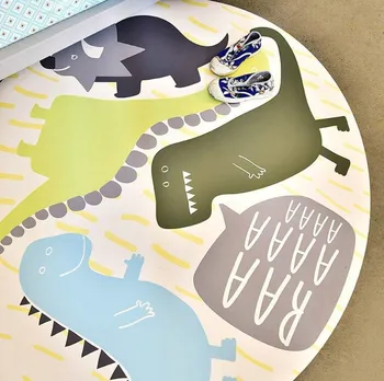 

New Baby Carpet Play Mat cartoon dinosaur Infantil 1cm Thickness Foam Puzzle Mats Kid Toddler Crawl Playmat Infant Blanket
