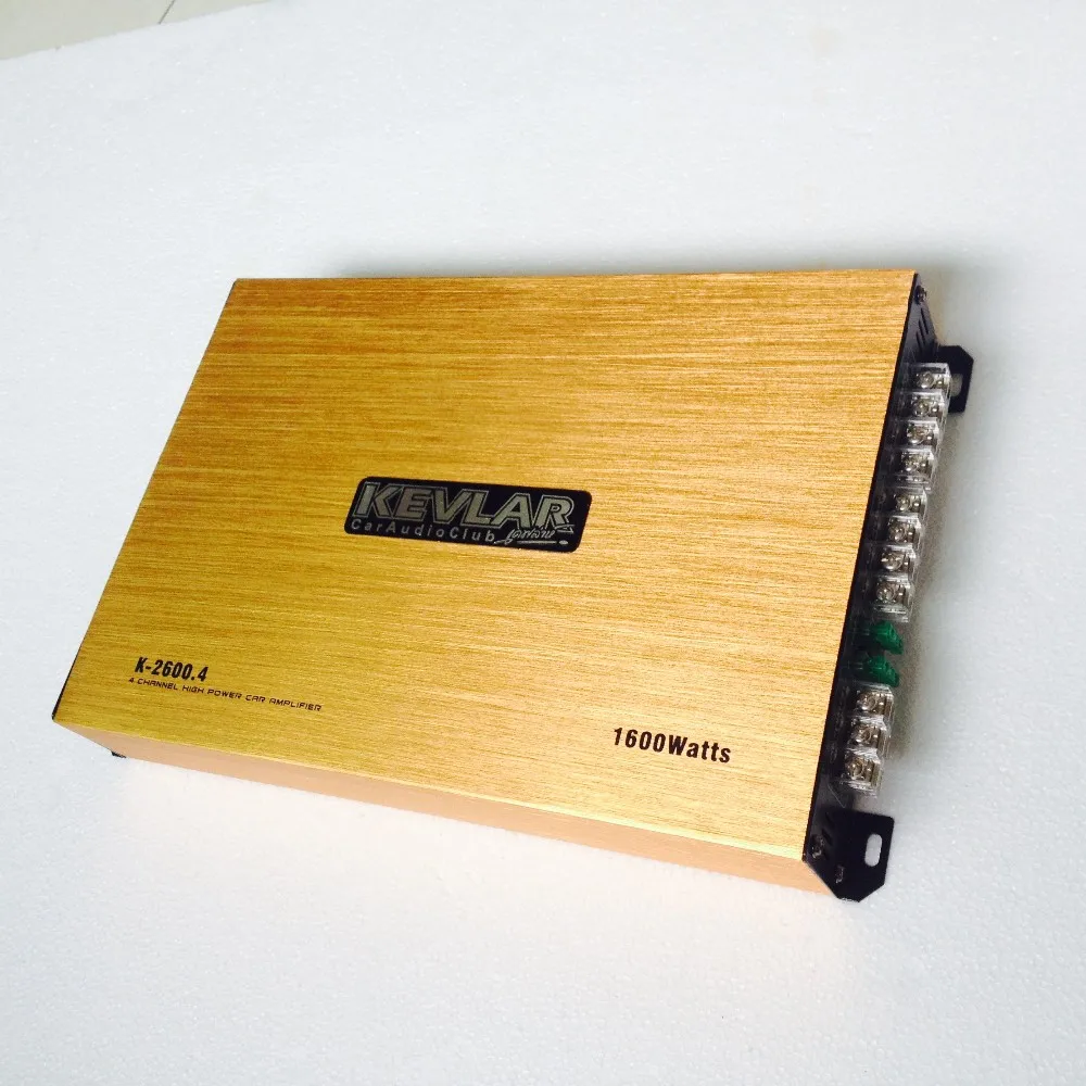 4CH мощный аудио усилитель класса AB лучшее качество стерео RMS 4x100 Вт автомобильный