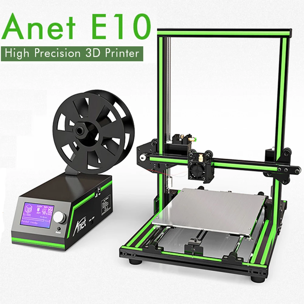

Original Anet E10 3D Printer DIY Kit Full Aluminum Imprimante Frame 3D Large Reprap Printing Volume On/Off-Line Printer Machine