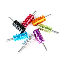 2 шт./партия, ручка для татуировки из алюминиевого сплава, инструмент для татуировки, 7 цветов, ручка для татуировки TG2101