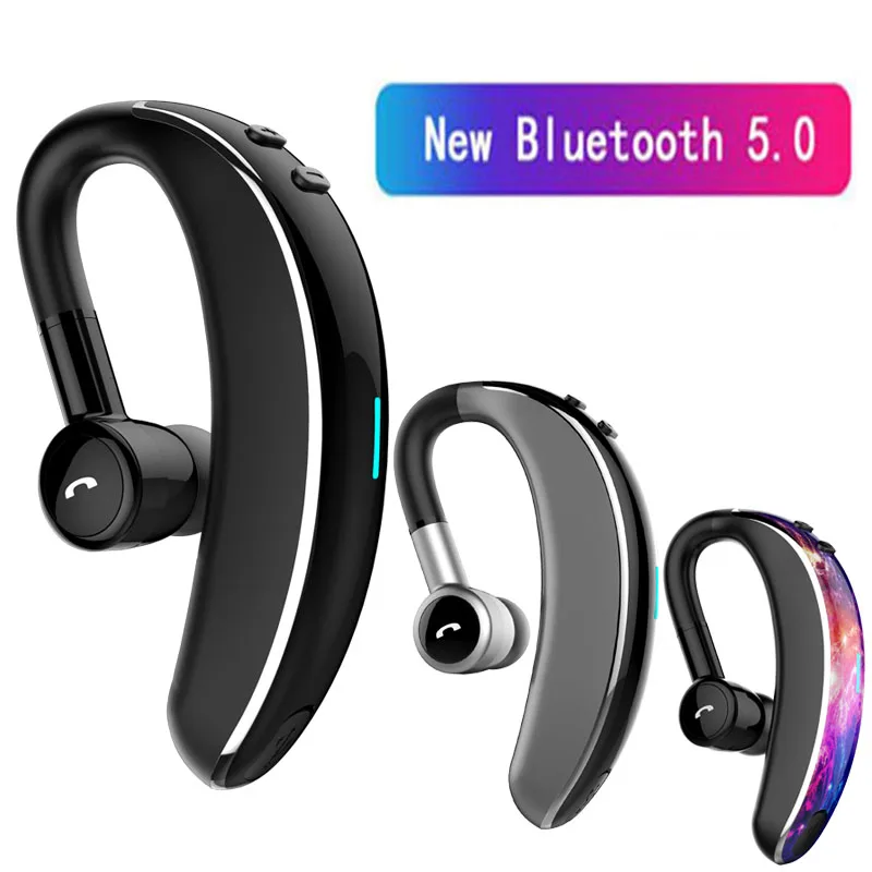 

V7 Bluetooth 5.0 Headset Wireless Earphone Headphones with Mic 20 Hrs talk time handsfree driving sport for iPhone huawei xiaomi