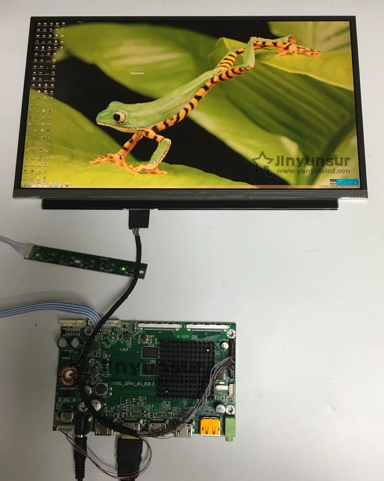 

14.0 Inch 3840*2160 4K Original UHD IPS Display DisplayProt DP Driver Board LCD Module Screen Monitor Laptop PC NV140QUM-N61 N51