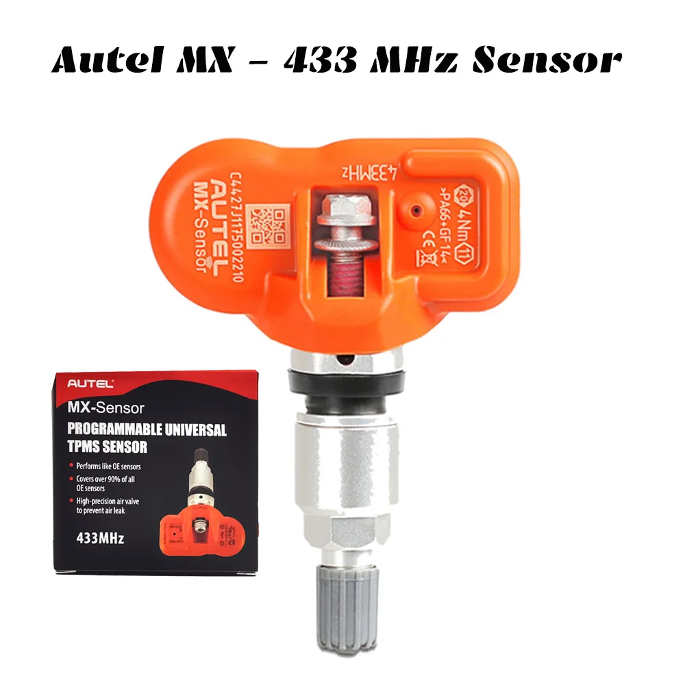 Новые autel MaxiTPMS PAD TPMS сенсор Программирование аксессуар устройства и autel 2 в 1 mx-сенсор 433 МГц 315 МГц Универсальный программист