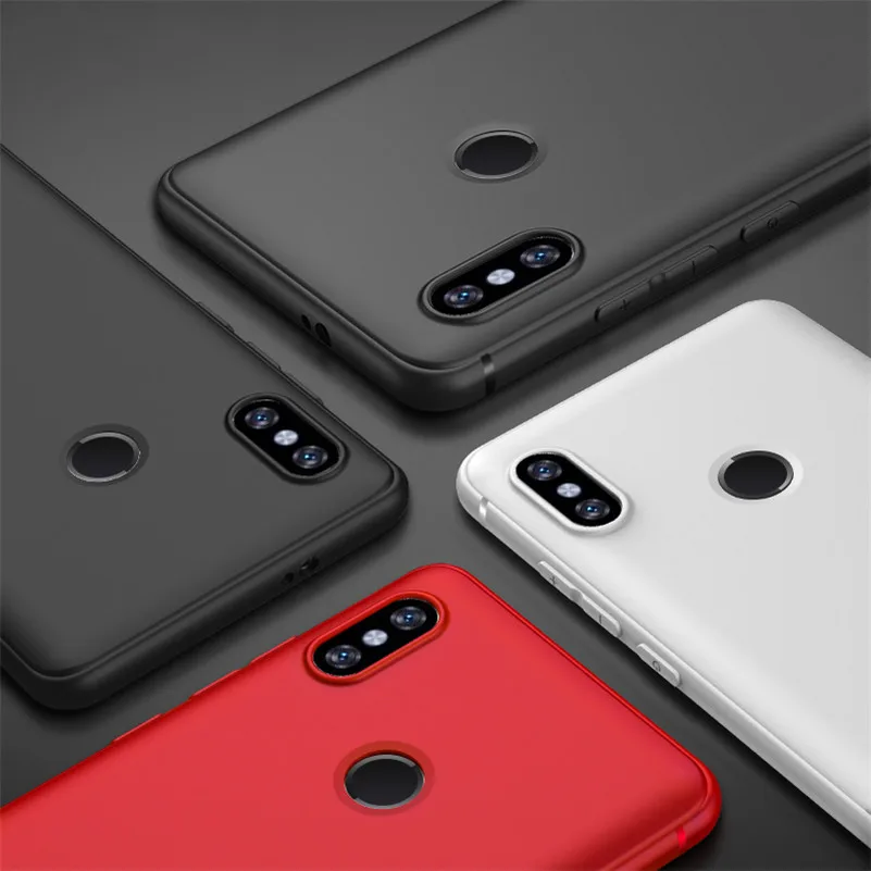 Чехол для Xiaomi Redmi Note 7 6 5 Pro 4X 6A Plus матовый чехол из ТПУ Mi 8 9 5X 6X A1 A2 Мягкий силиконовый