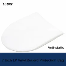 LEORY 50 шт. 7 дюймов 17,8 см* 18,6 см Антистатическая Lp защита хранения внутренняя сумка для проигрыватель виниловых пластинок CD