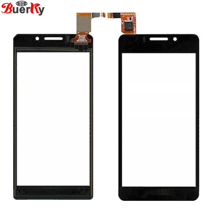 

BKparts 5pcs 100% Tested touch screen For DNS S4503 Touchscreen front glass panel Digitizer Replacement with free shipping