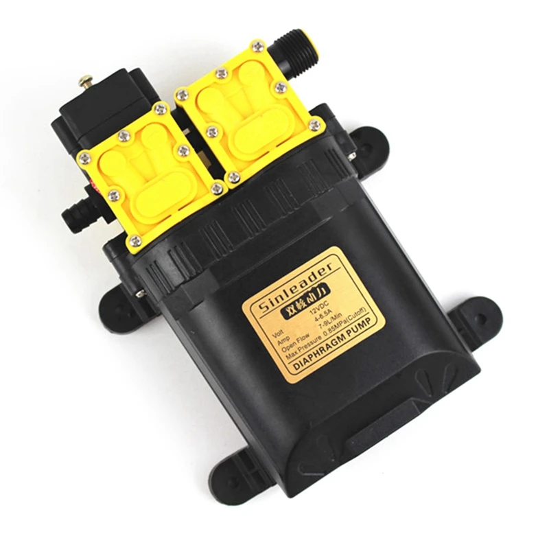 12V двухъядерный Электрический распылитель головки двигателя, детали для распылителя головки насоса 12V двухъядерный приводной насос