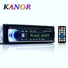 KANOR автомобильный радиоприемник с Bluetooth автомобильный стерео радио FM Aux вход приемник SD USB JSD-520 12 В в-тире 1 din автомобильный MP3 мультимедийный плеер