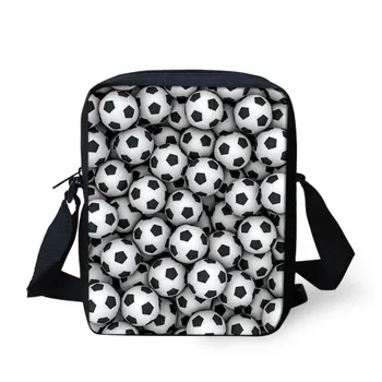 

Mini Boy Handbags Cool Soccerly Balls Print High Quality Crossbody Bags Fashion Famous Brand Children Messenger Bag Sumka