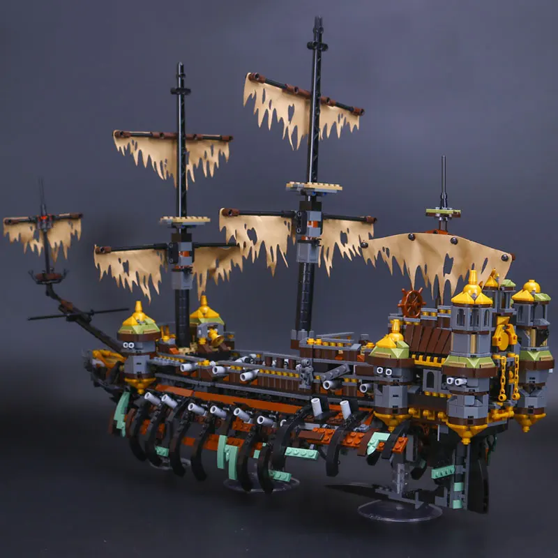 

L Model Compatible with Lego L16042 2344Pcs Pirate Ship Models Building Kits Blocks Toys Hobby Hobbies For Boys Girls