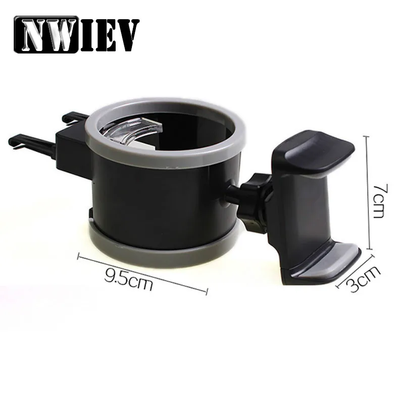 NWIEV Car Multifunctional cup Phone holder For Subaru Impreza XV Kia