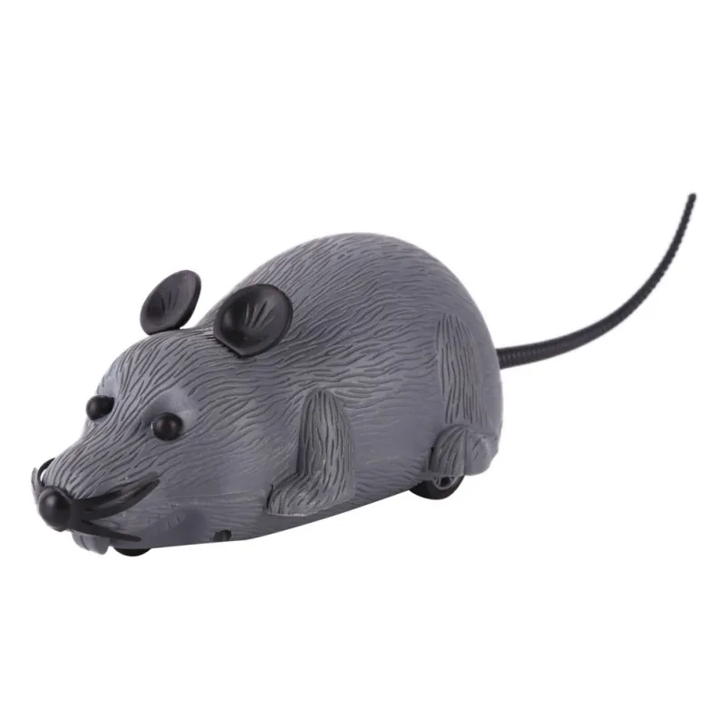 Cute Cats Optional Mice Toy Lifelike Mouse Toy Pull Back Pull String