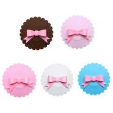 Галстук-бабочка и подсолнечное фрукты Форма Anti-Dust силиконовый чехол чашки Кофе присоске уплотнение крышки Кепки силиконовые чашки крышка