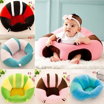 

Hot Baby Support Seat Plush Soft Baby Sofa Infant Learning To Sit Chair Keep Sitting Posture Comfortable Plush Toy Baby Gift