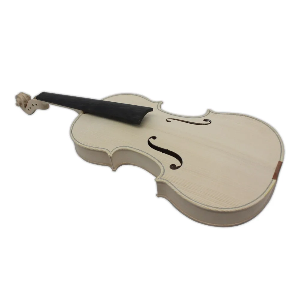 Branco sem Acabamento de Fábrica Manga de Bordo Violino Seletivo Anos Natural Seco Bricolagem Tamanho Total 10 - Image 3