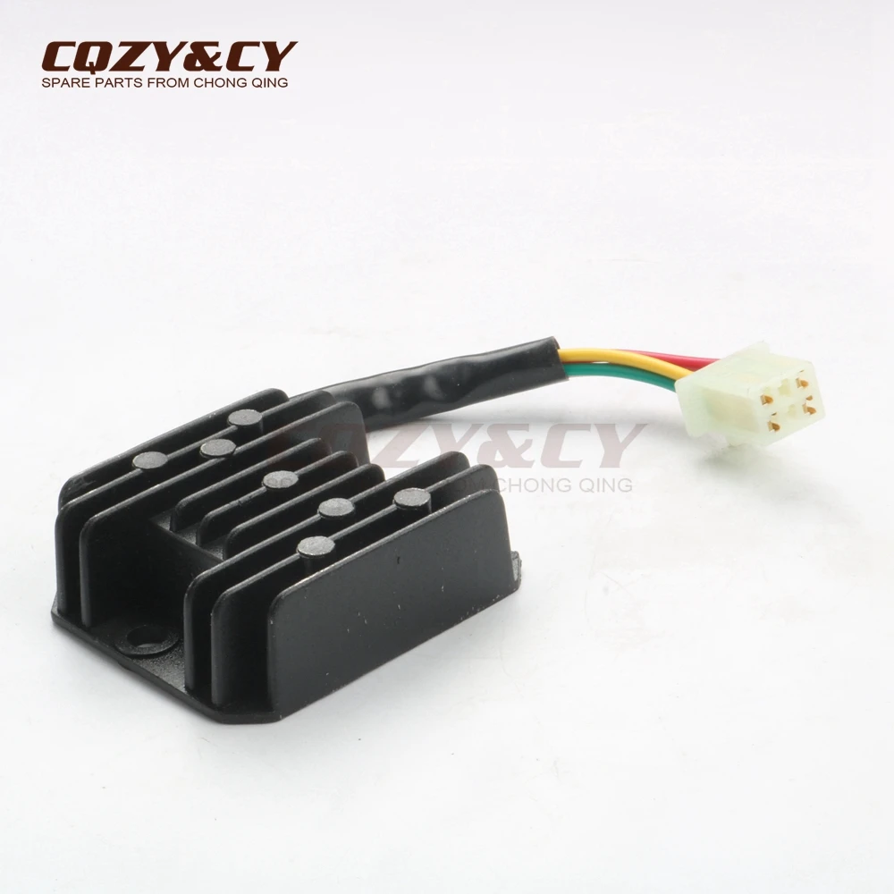 

Universal 4 Wire 2 Phase Motorcycle Regulator Rectifier 12V DC Bike Quad Scooter