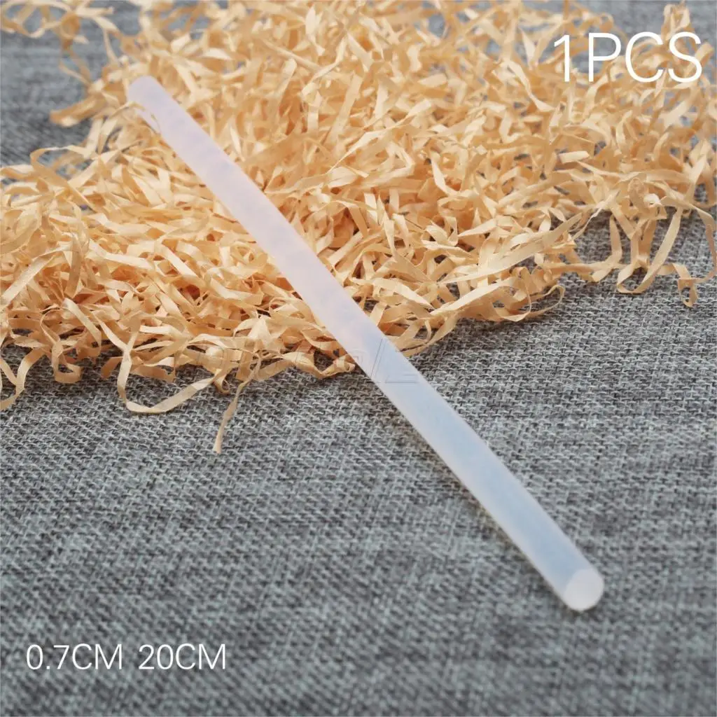 1pc 7mm*200mm Glue Stick Adhesive For Hot Melt Heating Glue Gun Craft Electric DIY Repairs Tool Glue Stick Tool Woodworking 10ml needle tip glue applicator bottle refillable bottles for paper quilling diy scrapbooking paper craft tool 1 5 10pcs tslm1