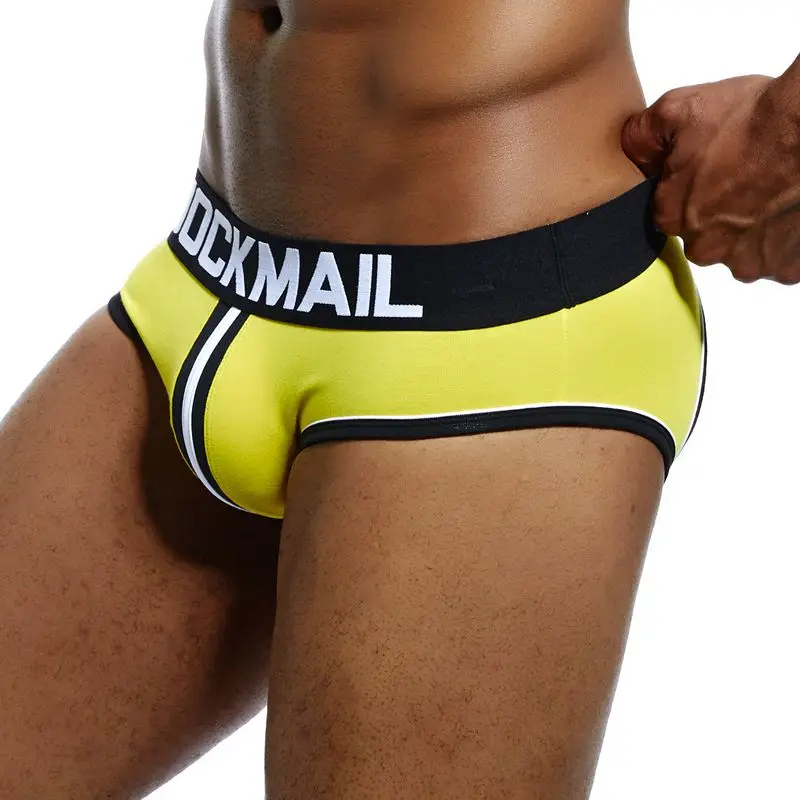 Модный бренд JOCKMAIL сексуальное открытое Мужское нижнее белье с открытой спиной