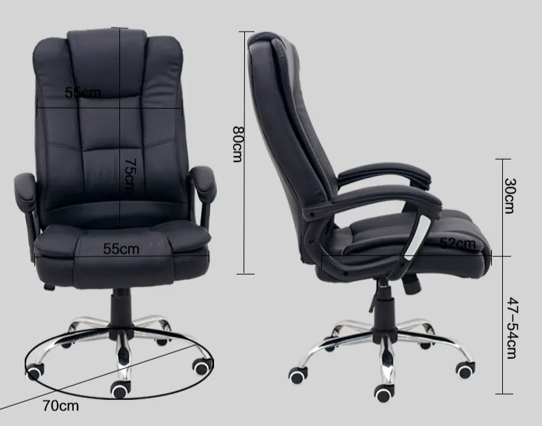 High Quality Executive Office Chair Gaming Computer Chair Lifting 360 Degree Swivel Thicken Backres