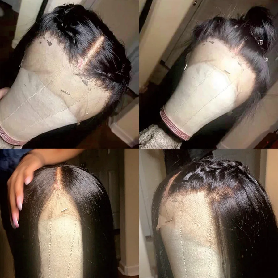 US $53.10 Rxy 360 Lace Frontal Wig Pre Plucked With Baby Hair Lace Wig Lace Front Human Hair Wigs For Black Women Peruvian Remy Hair Wig