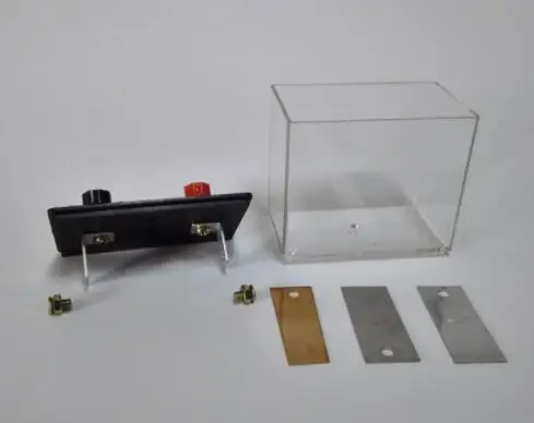 Galvanic cell experimenter Simulator Copper iron Zinc film three electrode chemical and physics teaching laboratory equipment