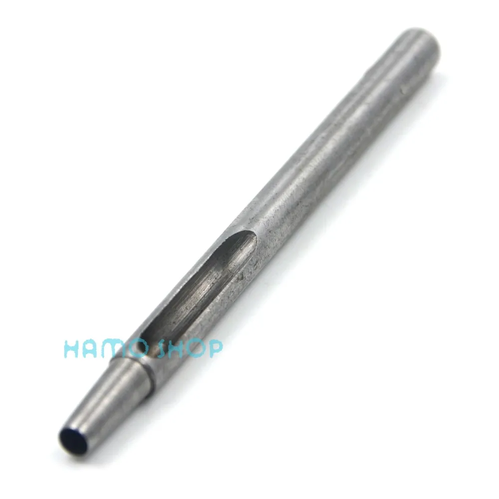 

1pcs 4mm Hollow Round Hole Punch Tools Tungsten Steel Puncher For Leather Craft