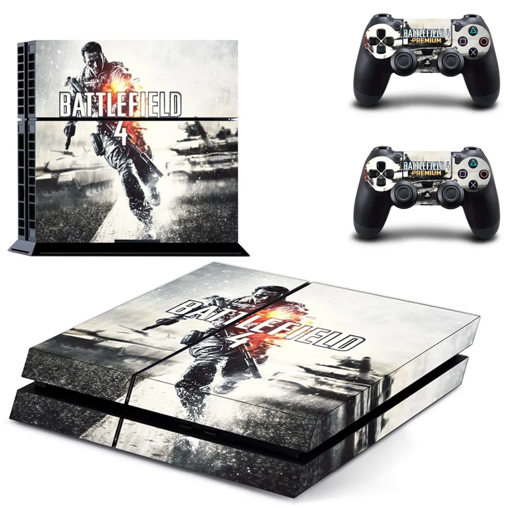Виниловая наклейка для игровой приставки Battlefield 1 PS4 консоли Sony Playstation 4 и 2