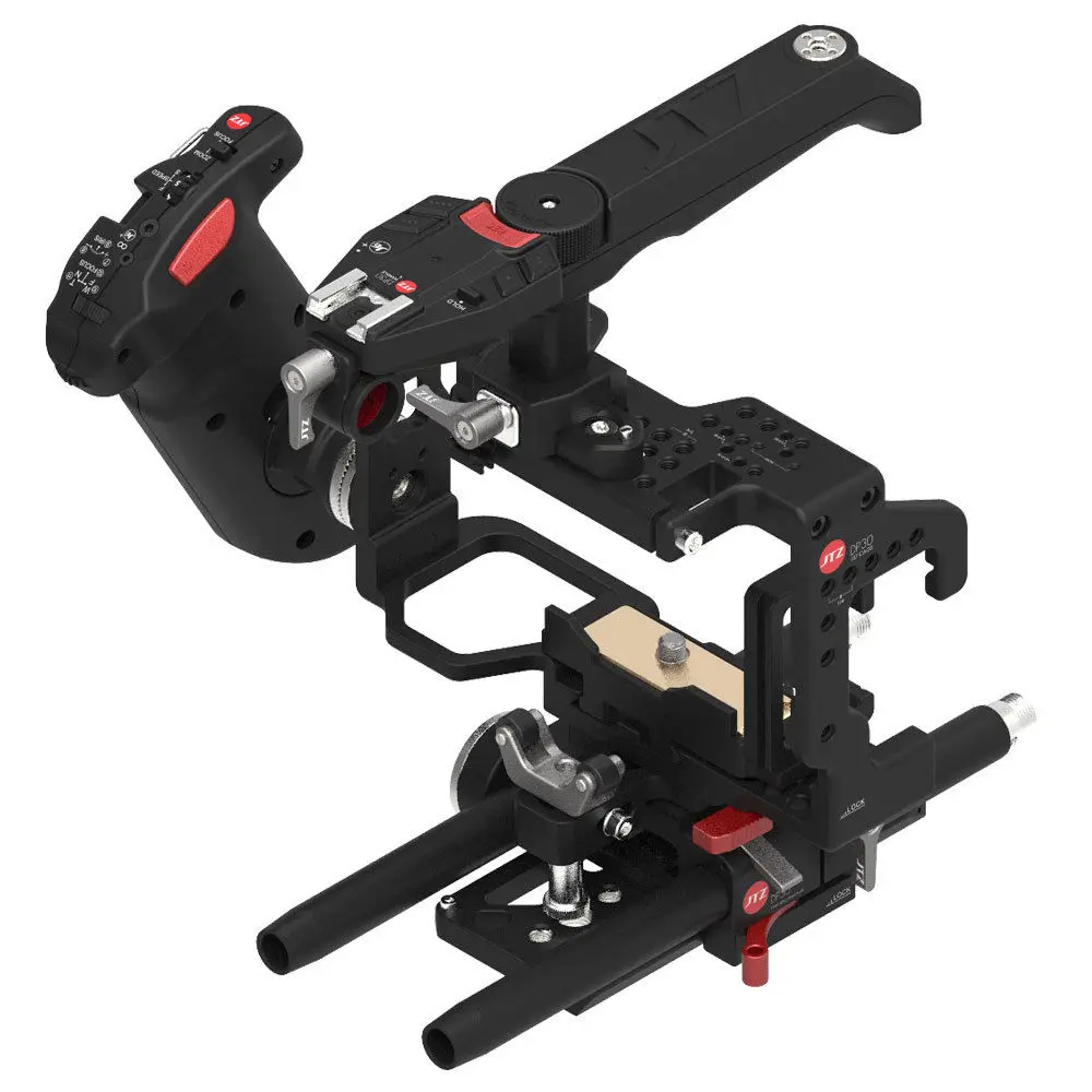 Клетка для камеры JTZ DP30 комплект зажимов SONY Alpha A6000 A6300 A6500 4K|camera cage|rig griprig kit |