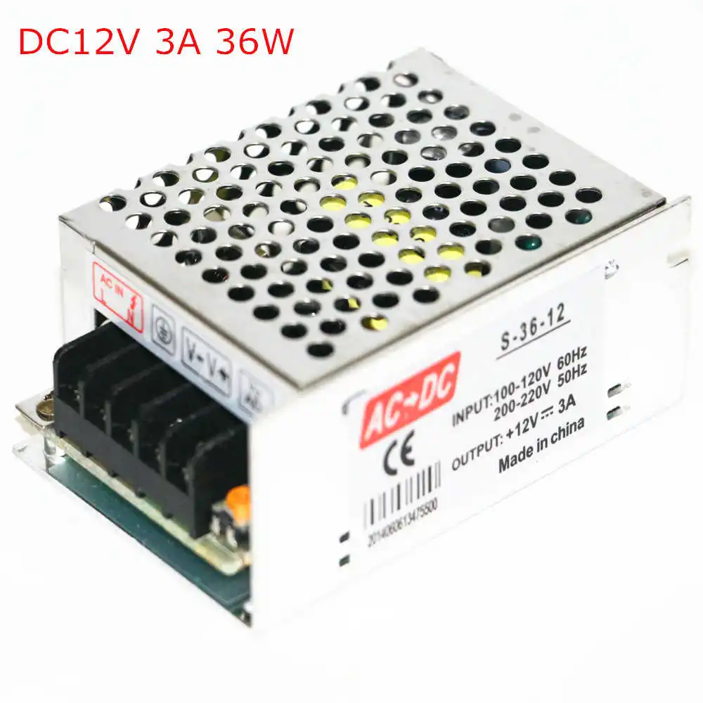 ASMT светодиодный AC110V/220 V постоянного тока до DC12V 1A 2A 3A 5A 10A светодиодный драйвер 12-120W Переключатель Питание освещение Трансформатор для 3528 5050 Светодиодные ленты