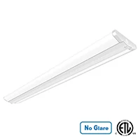200 4FT LED Wraparound Shop Lights Ultra Slim 50W, No Glare, 5500 Lumens, 4000K Neutral White, 4 Foot Flush Mount LED Wrap Ceiling Puff Light Fixture for Office Garage Workshop Kitchen