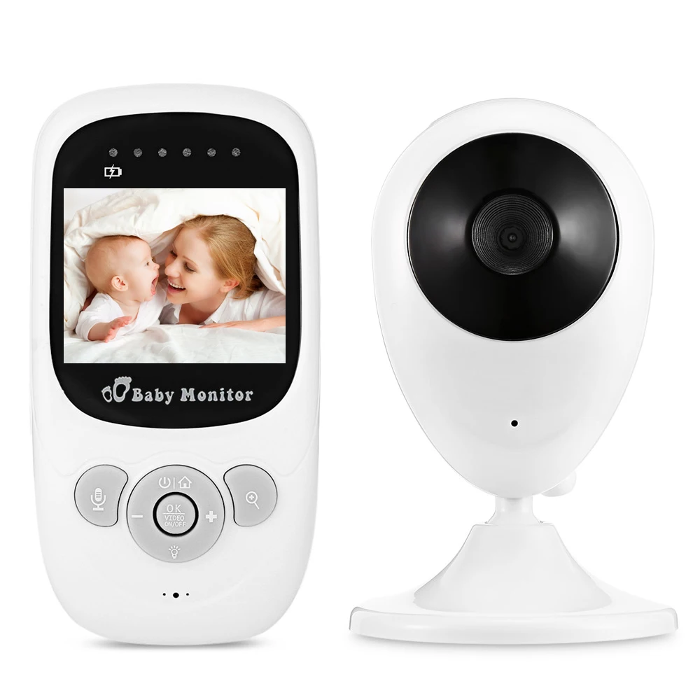 

2.4 inch Wireless Video Color Baby Monitor High Resolution Baby Nanny Security Camera Night Vision Temperature Monitoring SP880