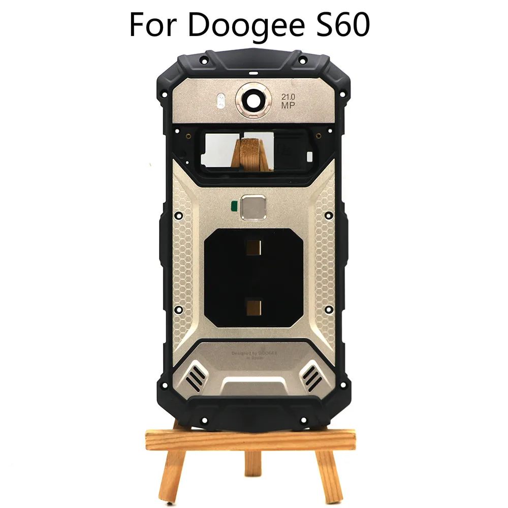 Оригинальный чехол для аккумулятора Doogee S60 защитный задняя крышка + винт 5 2