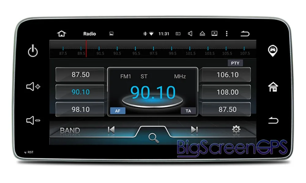 Автомагнитола с GPS навигацией 9 дюймов Android для Mercedes Benz C GLC V 2014 2017 мультимедийный
