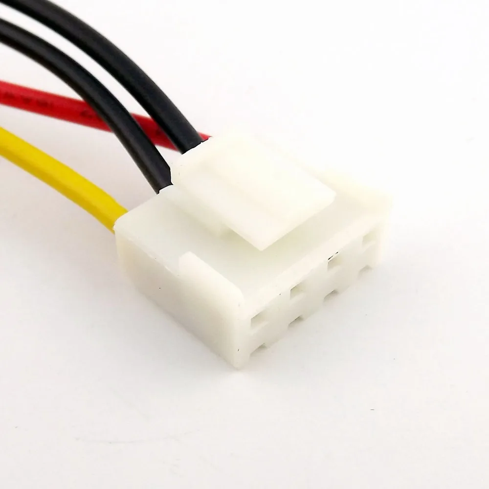 20x SATA 15Pin Male to Small 4 контактный флоппи FDD Female адаптер питания Соединительный кабель