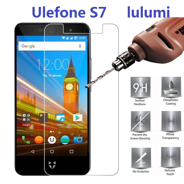 

Ulefone S7 Tempered Glass 9H 2.5D 100% High Quality Screen Protector Film For Ulefone S7 Mobile Phone Glass Protective Flim