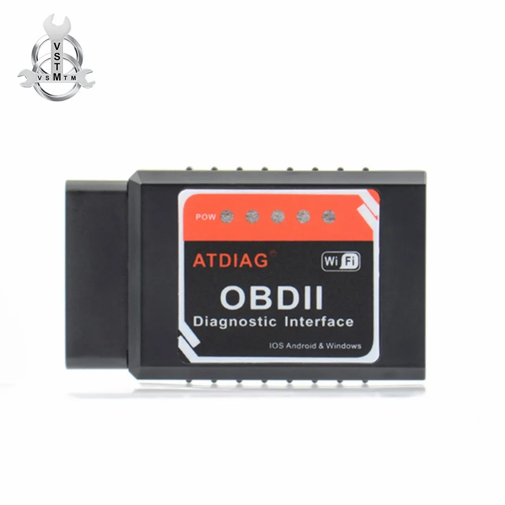 Универсальный OBD2 wifi ELM327 V 1,5 сканер для iPhone IOS автоматический OBDII сканирующий Инструмент OBD 2 ODB II ELM 327 V1.5 Wi-Fi ODB2