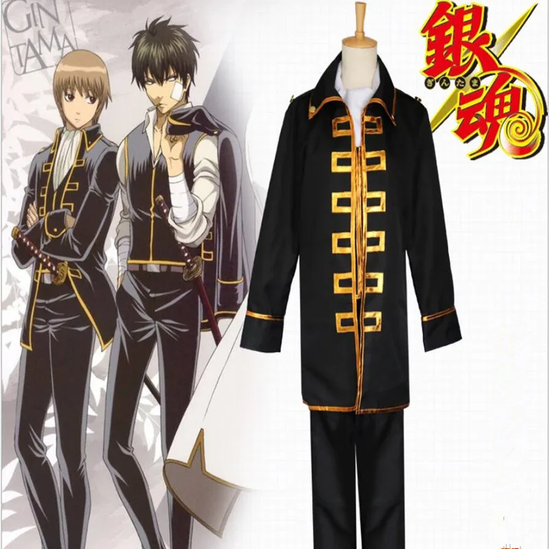 GINTAMA Косплей Аниме мультфильм Cos Hijikata Toushirou Okita Sougo Хэллоуин женщина мужской