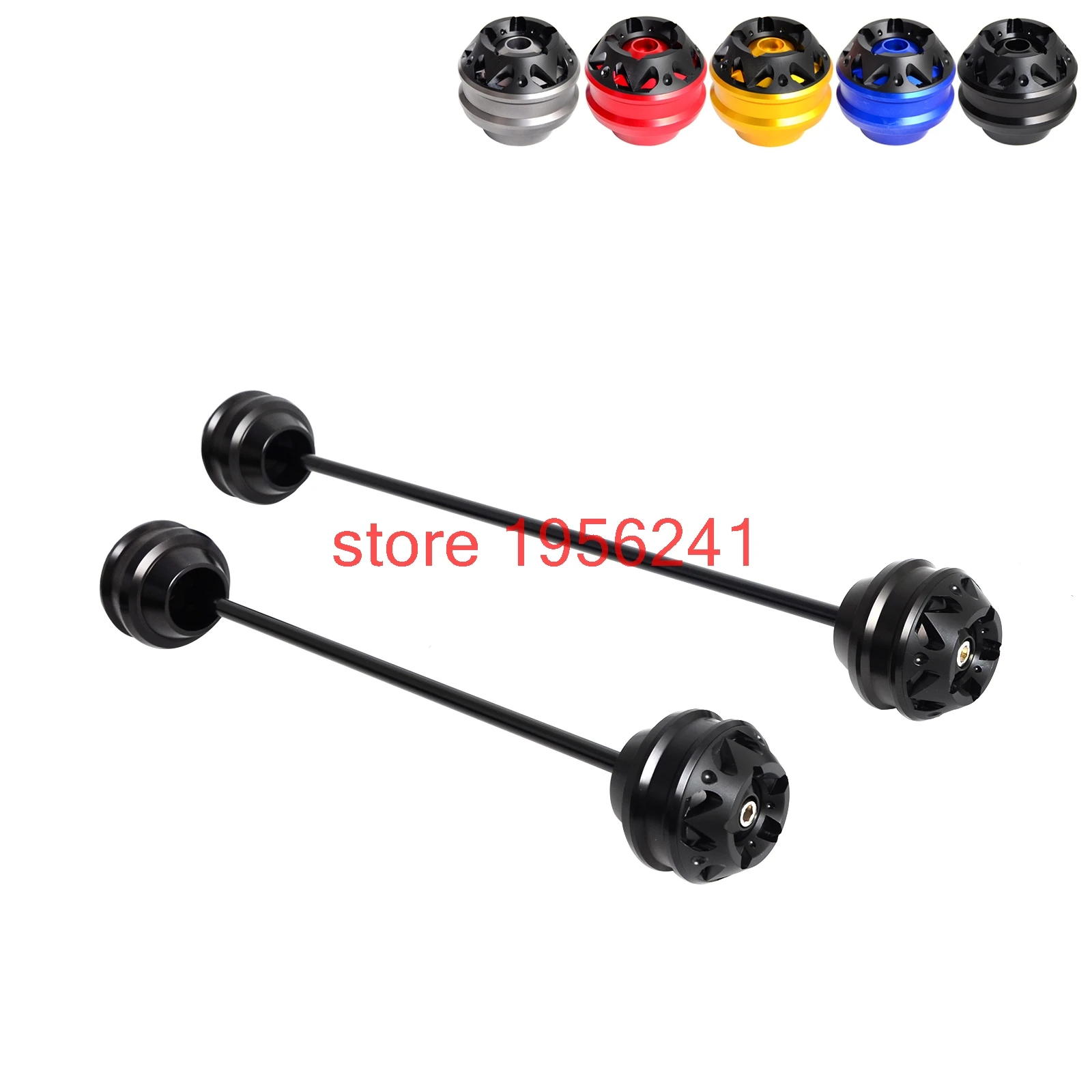 

Front & Rear Axle Fork Sliders Crash Protector For BMW S1000XR 2015 2016 2017 S1000RR 2010-2017 S1000R 2014-2017 HP4 2012-2014