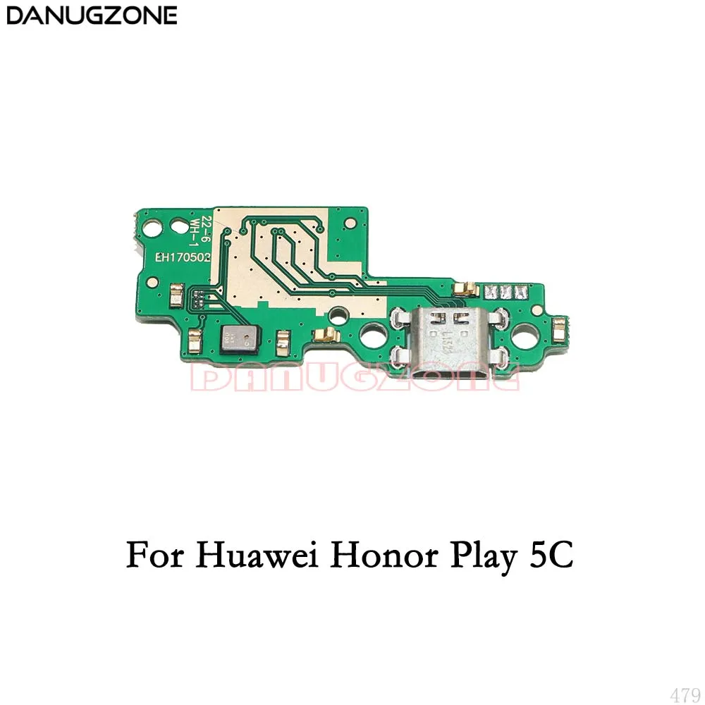 USB Charging Port Dock Plug Socket Jack Connector Charge Board Flex Cable For Huawei Honor Play 7A 7X 7 5A 5X 5C 8A 8C 6 6A 6X
