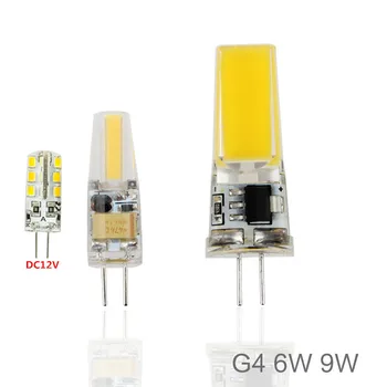

Dimmable AC/DC 12V G4 COB LED Bulb 3W 6W Lampadas LED G4 COB Bulb Lamp Replace 30W/50W Halogen Crystal Chandelier Lights G4