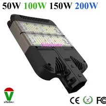 Новейший 50 Вт 100 Вт 150 Вт 200 Вт светодиодный уличный свет AC85-265V
