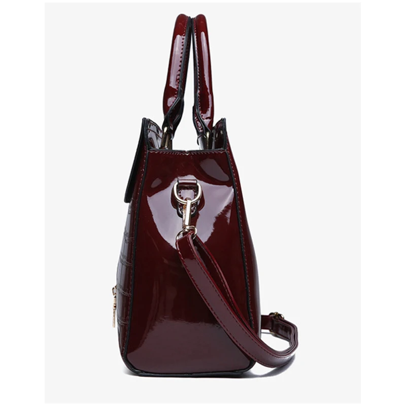 Huatiancuo, простой стиль, женская большая Повседневная сумка, одноцветная кожаная сумка через плечо, элегантная женская сумка на плечо