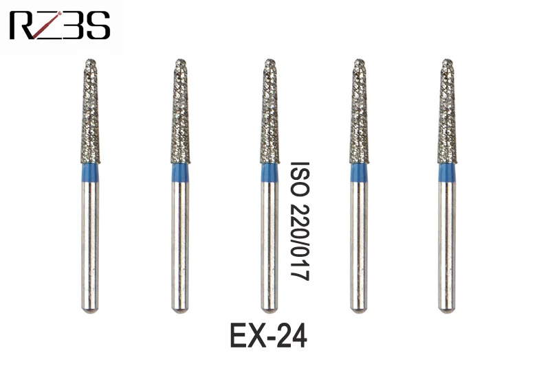12 шт. стоматологический алмазный Бур FG 1,6 мм специальная форма Бур для NSK высокоскоростная воздушная турбина EX-24, EX-26, EX-31, EX-41