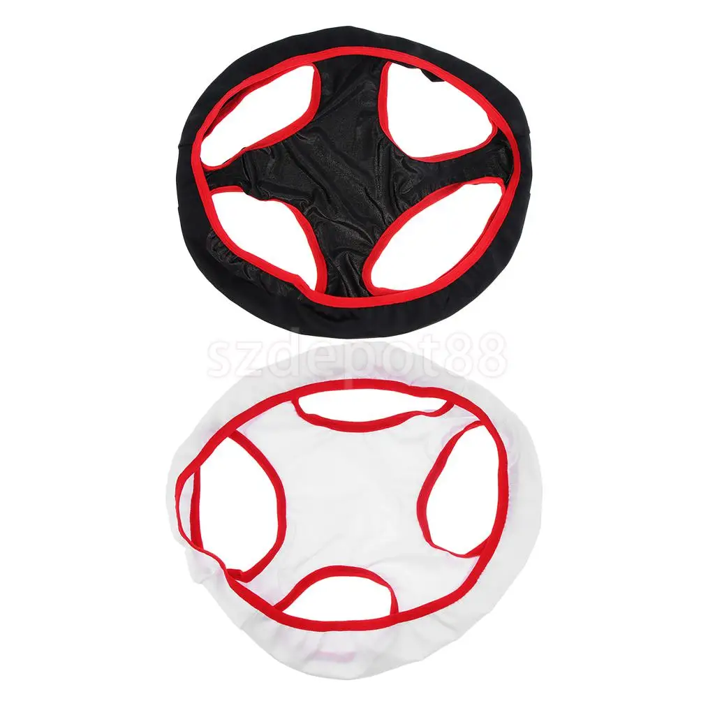  Novelty Underwear Panties for Two Funny Undies Hen Nights Gag Gifts Black/White