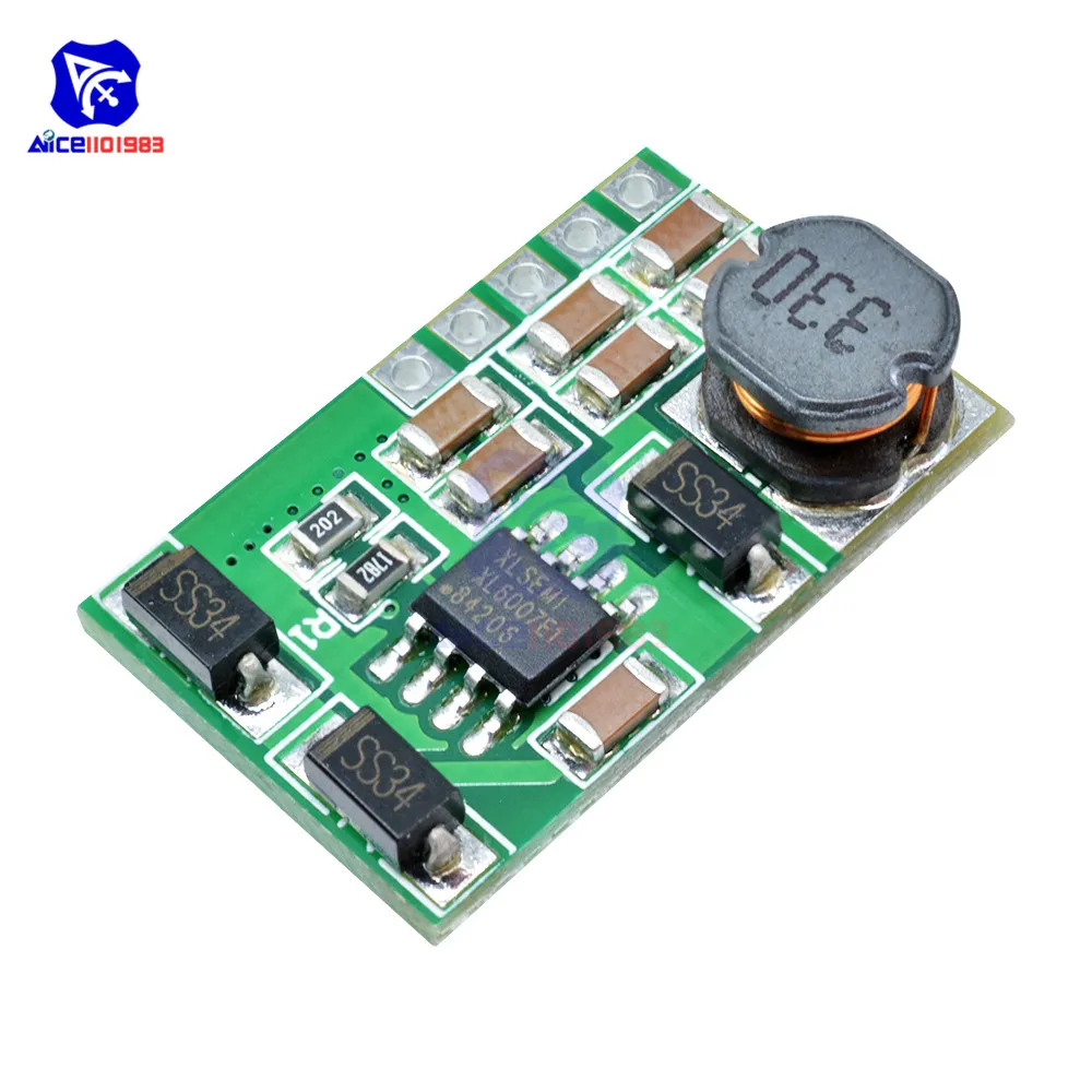 

DC DC Step Up Boost Converter Power Supply Module DC 3-18V to ±5V/6V/9V/12V/15V/24V Positive Negative Voltage Converter