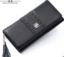 2017 Korean version of the first layer of wallet short wallet purse