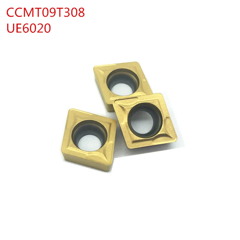 

CCMT09T308 UE6020 50PCS carbide inserts Internal latter cutter turning tool cnc machine cutting tools tungsten