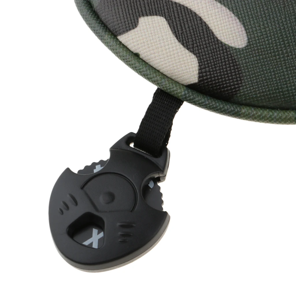 4 Pieces Interchangeable Adjustable Wear Resistant Golf Club Head Covers #1 #3 #5 UT Driver Wood Protector Gift for Family