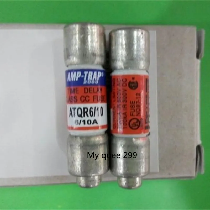 ATQR 6/10 AMPTRAP Farley 10x38 предохранитель с задержкой fuse 1.6A Mersen Authentic | Обустройство дома